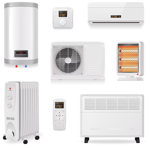 different types of air conditioning